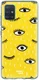HappyCase Samsung Galaxy A71 Hoesje Flexibel TPU Happy Eyes Print afbeelding 4