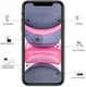 Eiger iPhone 11/XR Tempered Glass Case Friendly Screen Protector Plat afbeelding 3