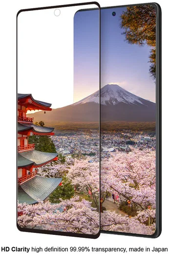 Eiger Samsung Note 10 Lite Tempered Glass Case Friendly Gebogen afbeelding 4
