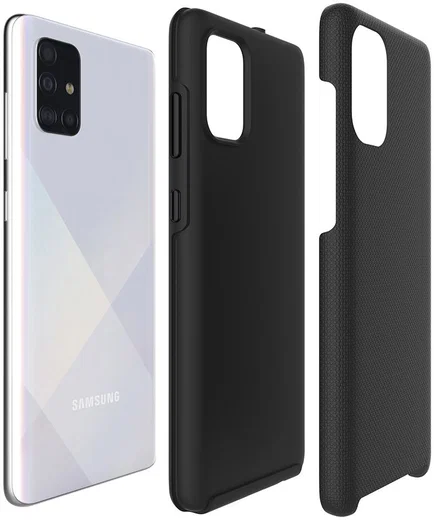 Eiger North Series Samsung Galaxy A71 Hoesje Zwart afbeelding 3