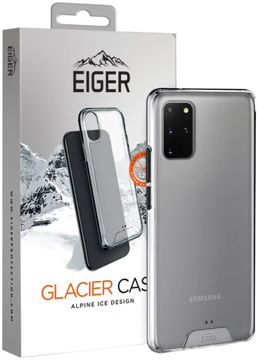 Eiger Glacier Series Samsung Galaxy S20 Plus Hoesje Transparant afbeelding 1