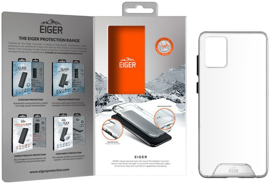 Eiger Glacier Series Samsung Galaxy S20 Plus Hoesje Transparant afbeelding 4