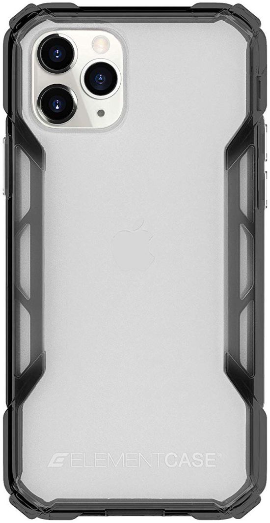 Element Case Rally Apple iPhone 11 Pro Max Hoesje Transparant/Zwart afbeelding 1