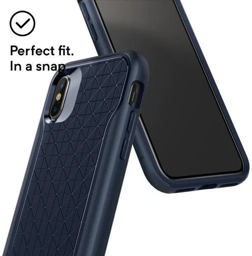 Caseology Apex Apple iPhone XS / X Hoesje Blauw afbeelding 2