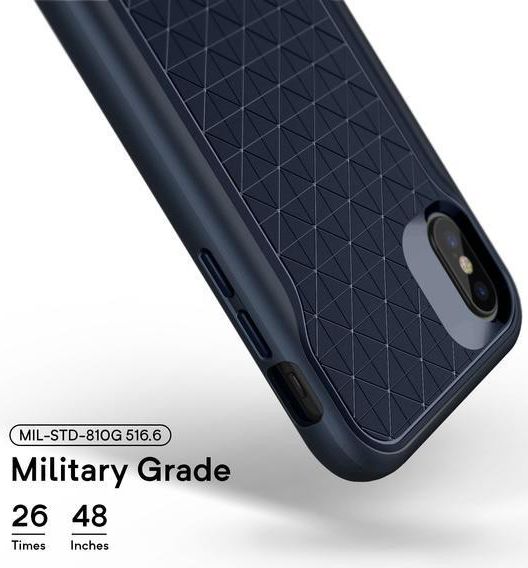 Caseology Apex Apple iPhone XS / X Hoesje Blauw afbeelding 5