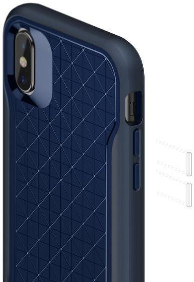 Caseology Apex Apple iPhone XS / X Hoesje Blauw afbeelding 6