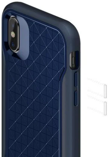 Caseology Apex Apple iPhone XS / X Hoesje Blauw afbeelding 6