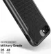 Caseology Apex Apple iPhone SE (2020/2022) Hoesje Zwart afbeelding 4