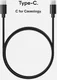 Caseology Fast Charge USB-C naar USB-C Kabel 1.2m Zwart afbeelding 4