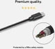 Caseology Fast Charge USB-C naar USB-C Kabel 1.2m Zwart afbeelding 7