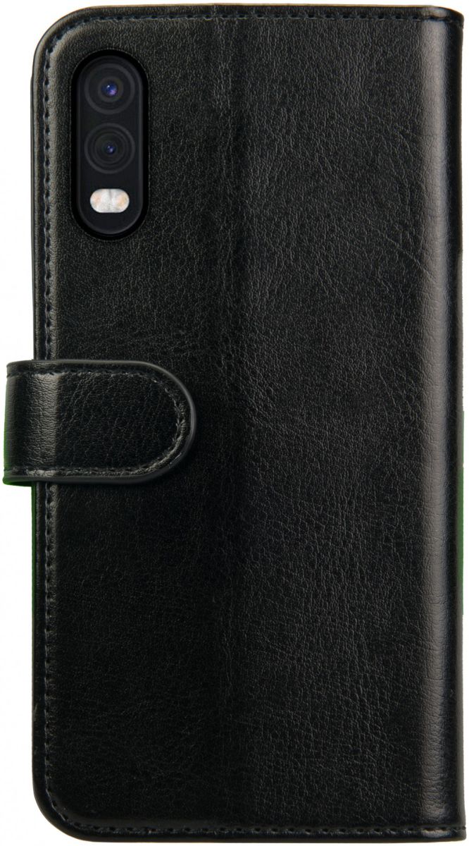 Rosso Element Samsung Galaxy Xcover Pro Hoesje Book Cover Zwart afbeelding 2