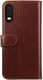 Rosso Element Samsung Galaxy Xcover Pro Hoesje Book Cover Bruin afbeelding 4