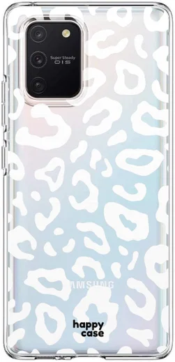 HappyCase Samsung Galaxy S10 Lite Hoesje TPU Luipaard Print afbeelding 1