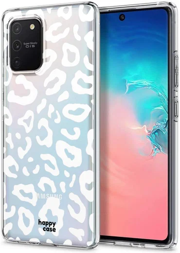 HappyCase Samsung Galaxy S10 Lite Hoesje TPU Luipaard Print afbeelding 2