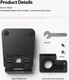 Ringke Super Folding Apple iPhone en Apple Watch Stand Zwart afbeelding 12