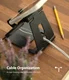 Ringke Super Folding Apple iPhone en Apple Watch Stand Zwart afbeelding 6