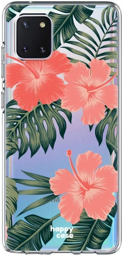 HappyCase Samsung Galaxy Note 10 Lite Hoesje TPU Tropic Vibe Print afbeelding 1