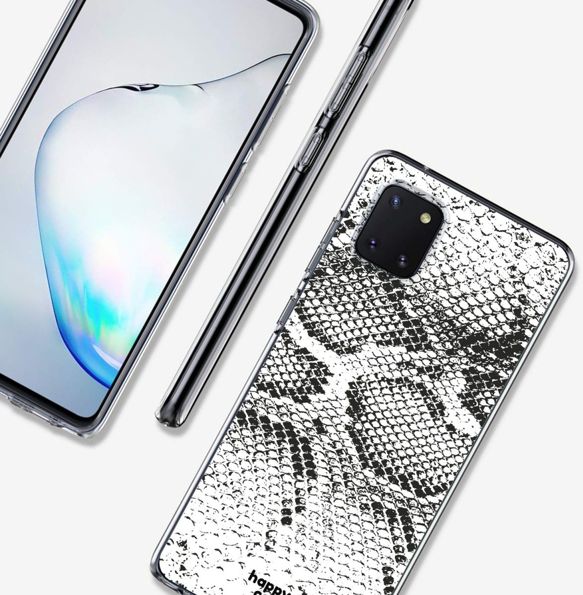 HappyCase Samsung Galaxy Note 10 Lite Hoesje TPU Slangen Print afbeelding 5