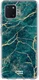 HappyCase Samsung Galaxy Note 10 Lite Hoesje TPU Aqua Marmer Print afbeelding 1