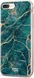 HappyCase Apple iPhone 8 / 7 Plus Hoesje TPU Aqua Marmer Print afbeelding 7