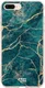 HappyCase Apple iPhone 8 / 7 Plus Hoesje TPU Aqua Marmer Print afbeelding 6