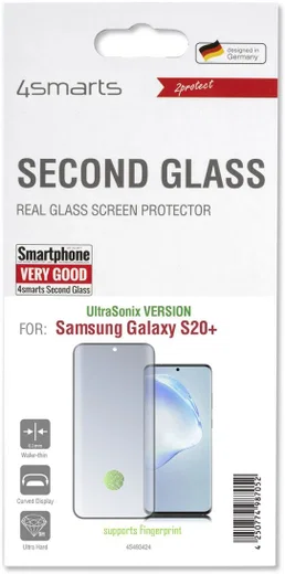 4smarts Second Glass UltraSonix Samsung S20 Plus Screen Protector afbeelding 1