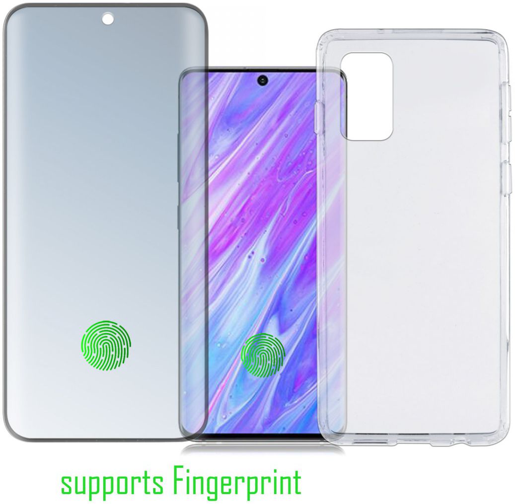 4smarts 360° Premium Protection Set Samsung Galaxy S20 Ultra Zwart afbeelding 1