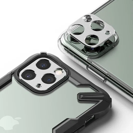Ringke Tempered Glass Camera Lens Apple iPhone 11 Pro (Max) Zwart afbeelding 7