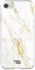 HappyCase Apple iPhone 8 Flexibel TPU Hoesje Wit Marmer Print afbeelding 1