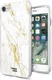 HappyCase Apple iPhone 8 Flexibel TPU Hoesje Wit Marmer Print afbeelding 2