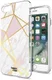 HappyCase Apple iPhone 8 Flexibel TPU Hoesje Roze Marmer Print afbeelding 4