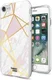 HappyCase Apple iPhone 8 Flexibel TPU Hoesje Roze Marmer Print afbeelding 2