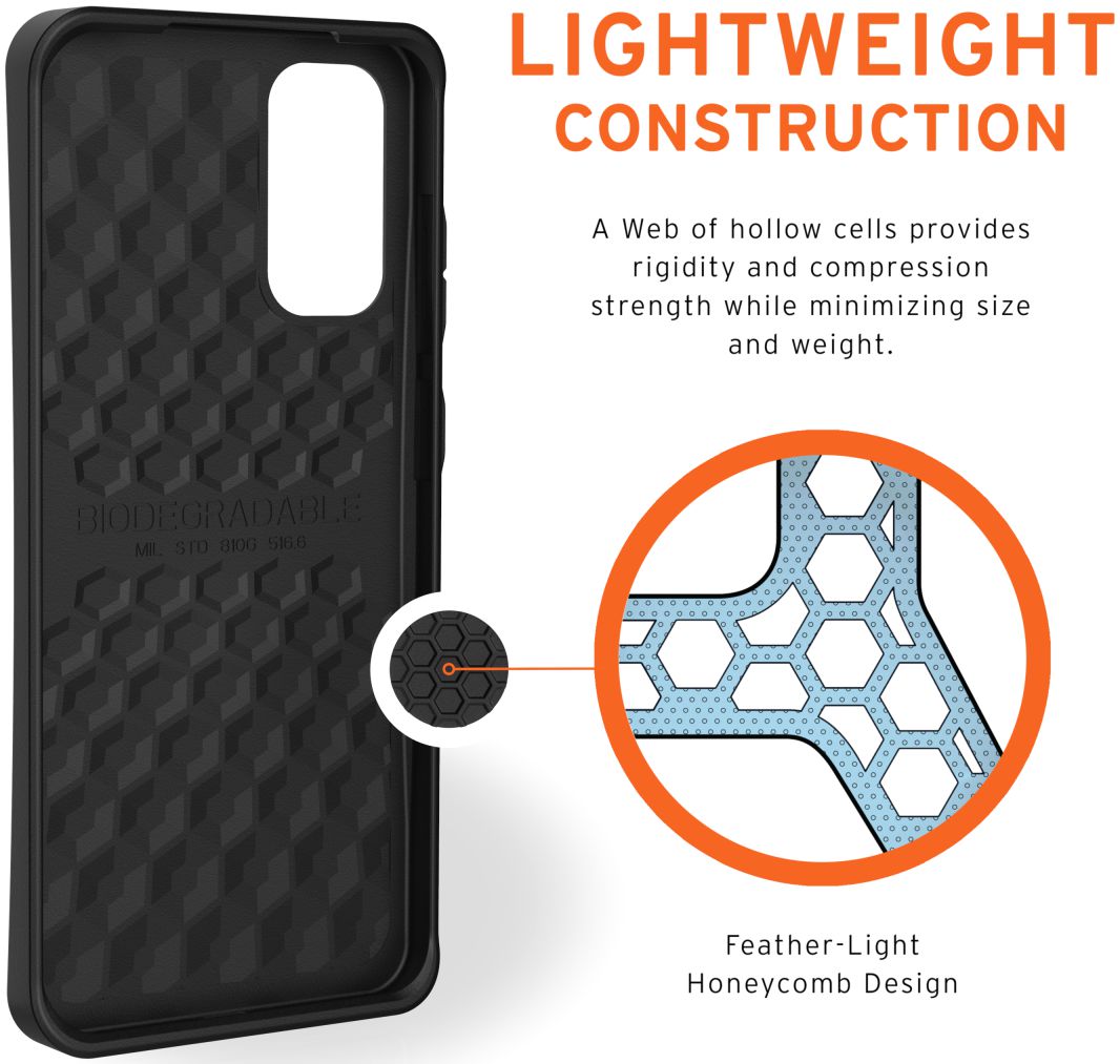 Urban Armor Gear Outback Samsung Galaxy S20 Hoesje Black afbeelding 4
