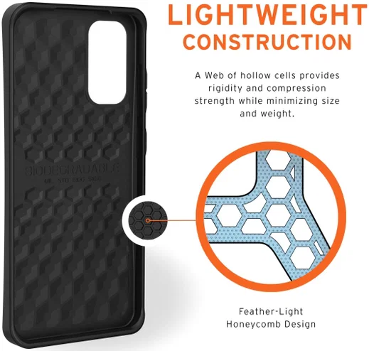 Urban Armor Gear Outback Samsung Galaxy S20 Hoesje Black afbeelding 4