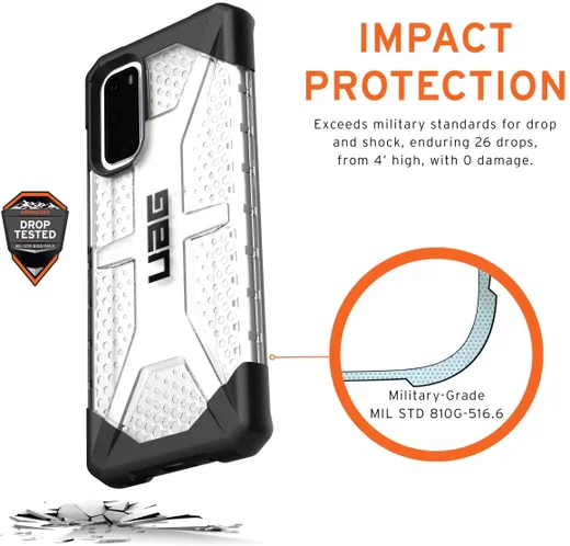 Urban Armor Gear Plasma Samsung Galaxy S20 Hoesje Ice afbeelding 3