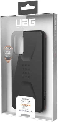 Urban Armor Gear Civilian Series Samsung Galaxy S20 Hoesje Black afbeelding 14