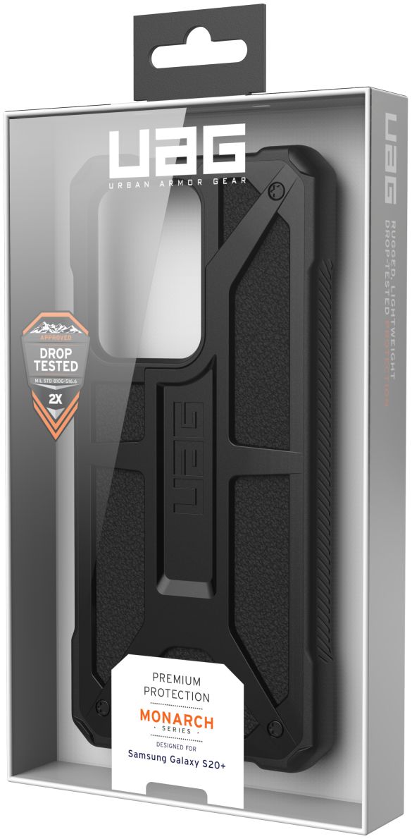 Urban Armor Gear Monarch Samsung Galaxy S20 Plus Hoesje Black afbeelding 12