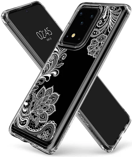 Spigen Ciel by Cyrill Cecile Samsung S20 Ultra Hoesje White Mandela afbeelding 4
