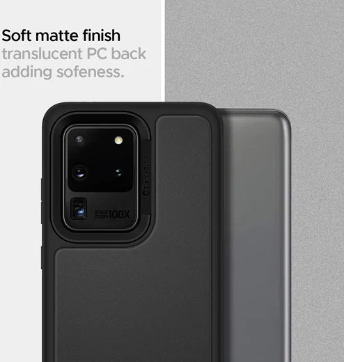 Spigen Ciel by Cyrill Color Brick Galaxy S20 Ultra Hoesje Zwart afbeelding 5