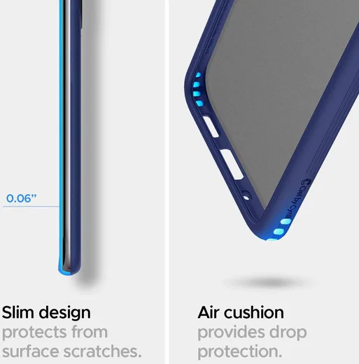 Spigen Cyrill Color Brick Samsung Galaxy S20 Ultra Hoesje Navy afbeelding 2