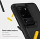 Spigen Cyrill Leather Brick Samsung Galaxy S20 Ultra Hoesje Zwart afbeelding 6