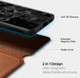 Spigen Ciel By Cyrill Samsung Galaxy S20 Ultra Wallet Brick Hoes Bruin afbeelding 5