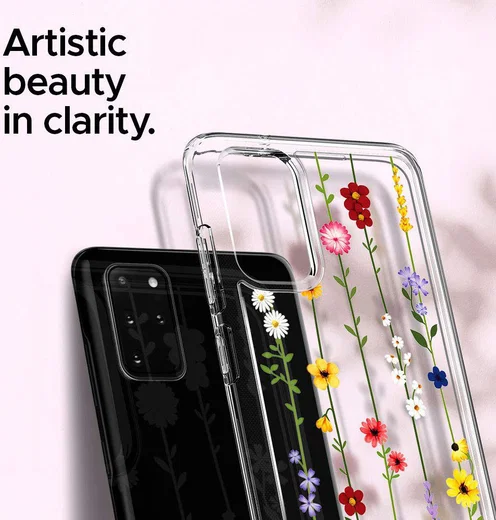 Spigen Ciel by Cyrill Cecile Samsung S20 Plus Hoesje Flower Garden afbeelding 5
