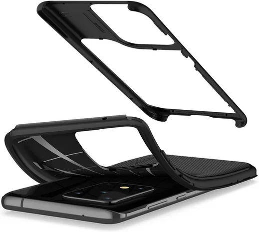 Spigen Hybrid NX Samsung Galaxy S20 Ultra Hoesje Zwart afbeelding 2