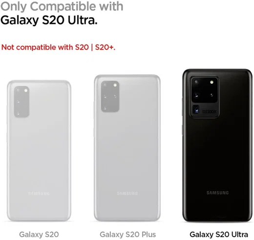 Spigen Hybrid NX Samsung Galaxy S20 Ultra Hoesje Zwart afbeelding 8