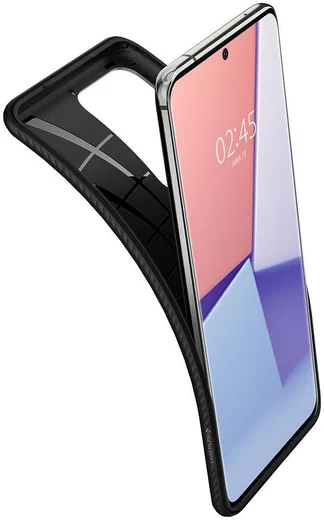 Spigen Liquid Air Samsung Galaxy S20 Ultra Hoesje Matte Zwart afbeelding 2