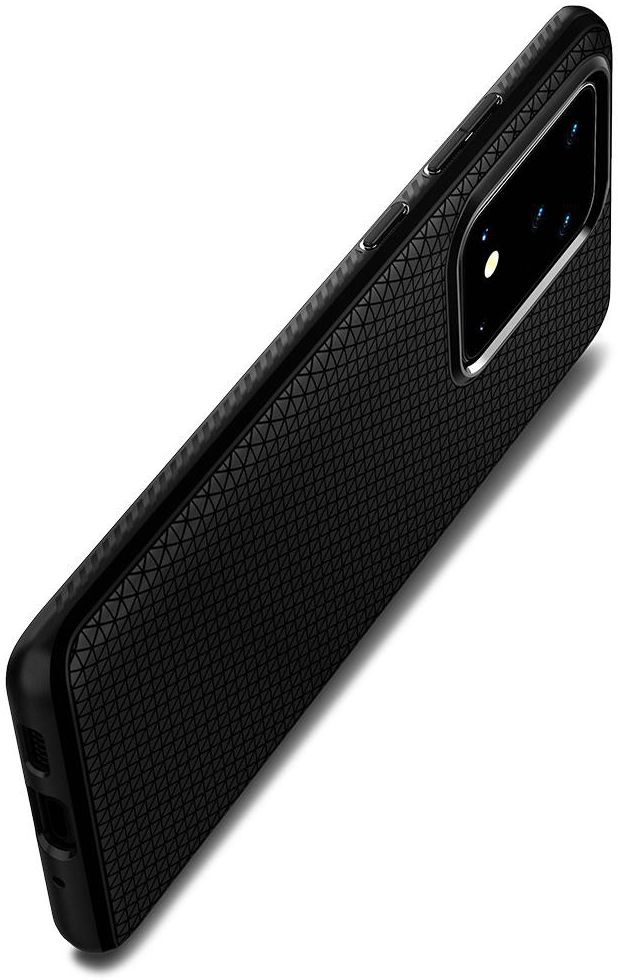 Spigen Liquid Air Samsung Galaxy S20 Ultra Hoesje Matte Zwart afbeelding 5