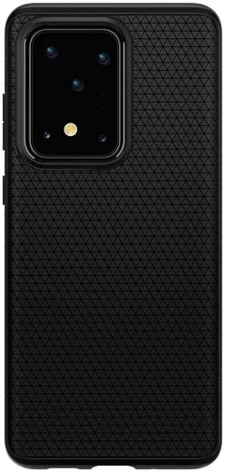 Spigen Liquid Air Samsung Galaxy S20 Ultra Hoesje Matte Zwart afbeelding 7