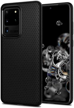 Spigen Liquid Air Samsung Galaxy S20 Ultra Hoesje Matte Zwart