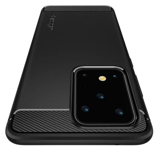 Spigen Rugged Armor Samsung Galaxy S20 Ultra Hoesje Zwart afbeelding 12